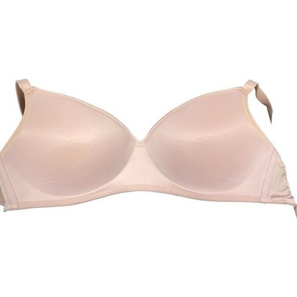Chantelle Bra Smooth Wireless Nude Beige Lightly Padded Nice Lux Everyday 34DD - Picture 3 of 10